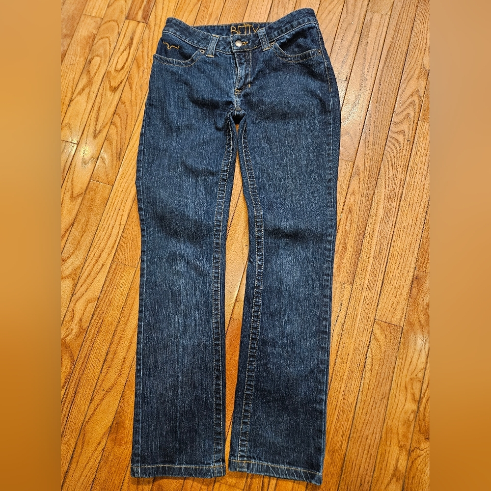 NWOT Kimes Ranch Betty Women's Boot Cut Jeans - Dark Blue 4/32